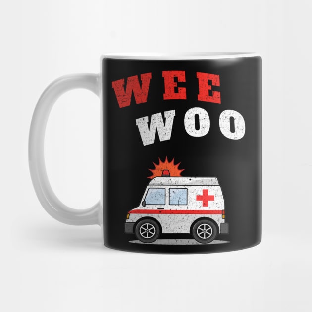 WEE WOO Ambulance! Dirt Edition by Duds4Fun